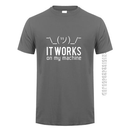 Dark Grey"It Works On My Machine" T-Shirt