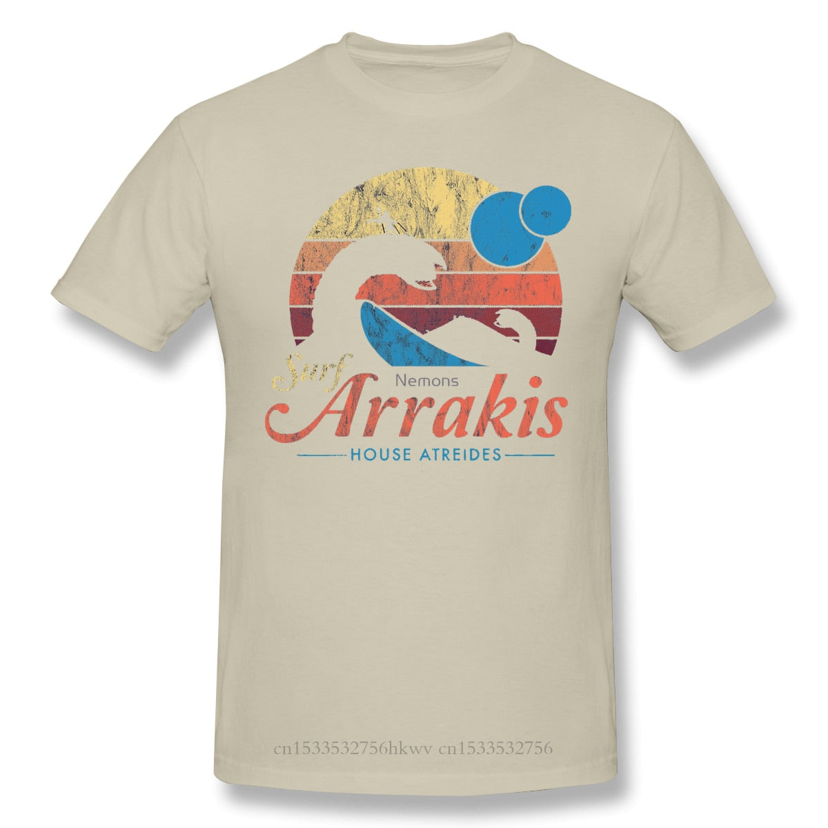 Tan Surf Arrakis Dune T-Shirt