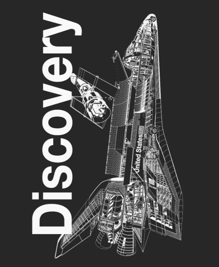 NASA Discovery Space Shuttle T-Shirt