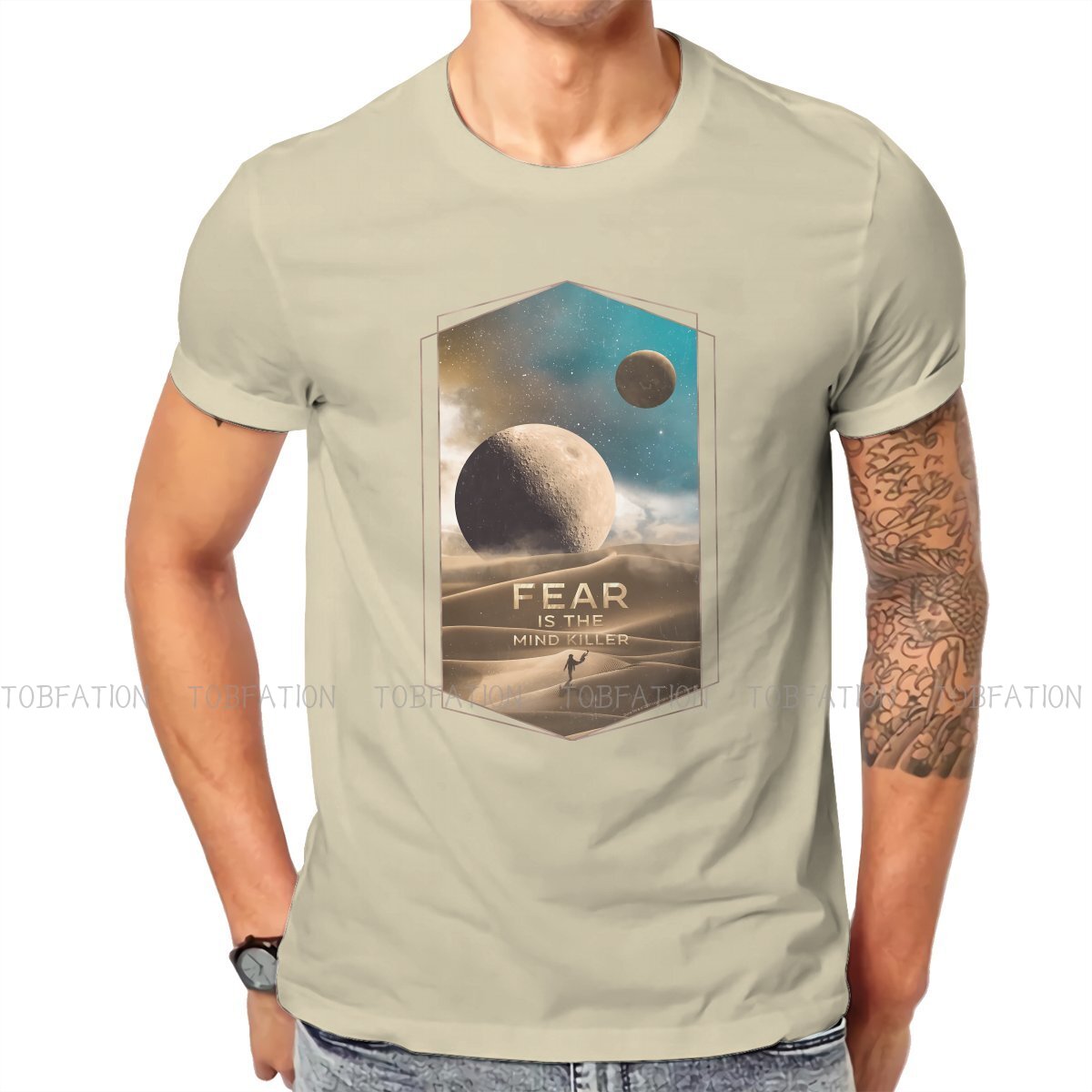 Tan Moons of Arrakis Dune T-Shirt