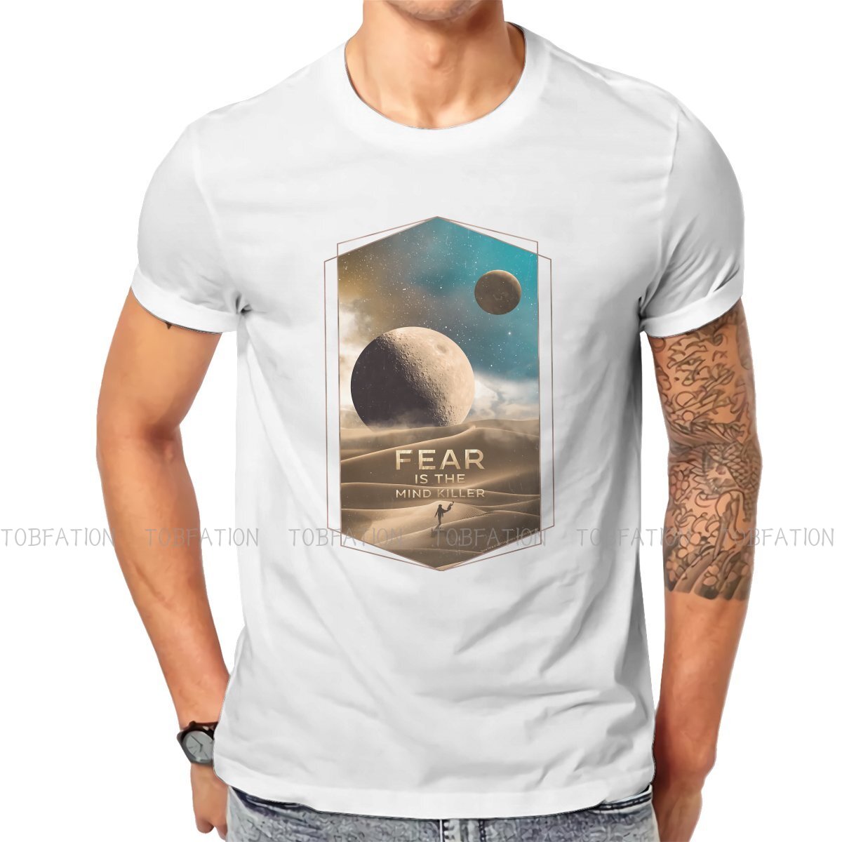 White Moons of Arrakis Dune T-Shirt