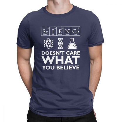 Dark Grey "Science Doesn't Care What You Believe" T-Shirt
