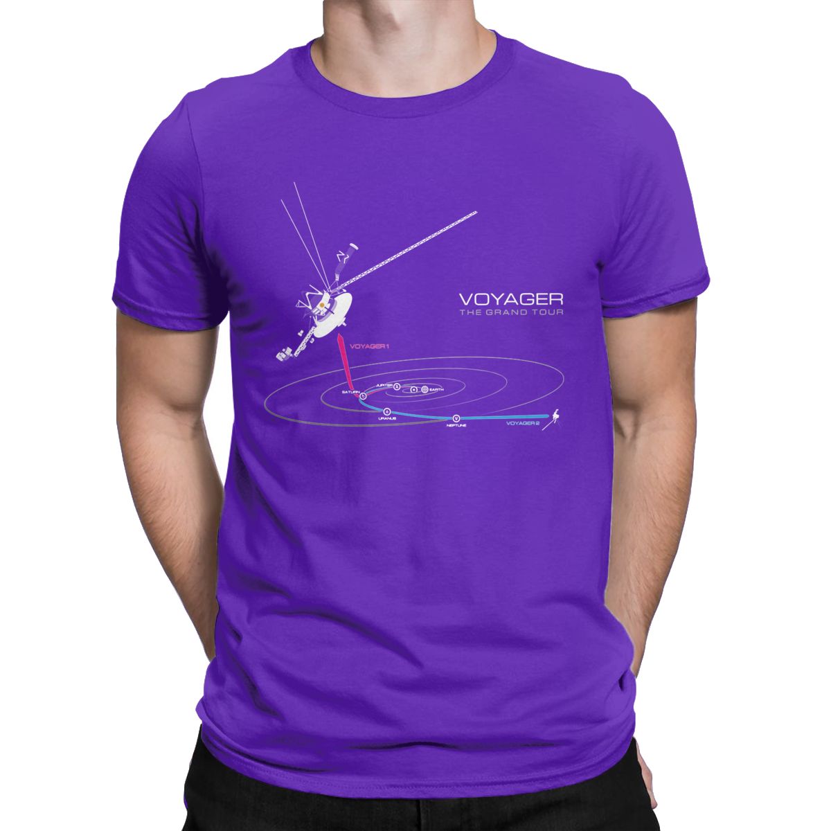 Purple NASA Voyager T-Shirt