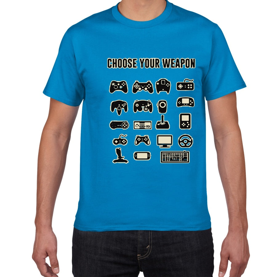 "Choose Your Weapon" Game Controller T-Shirt