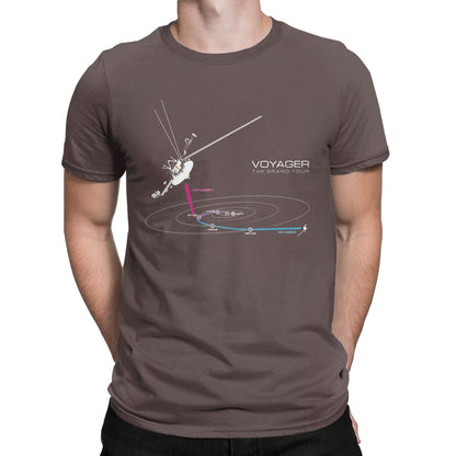 Brown NASA Voyager T-Shirt