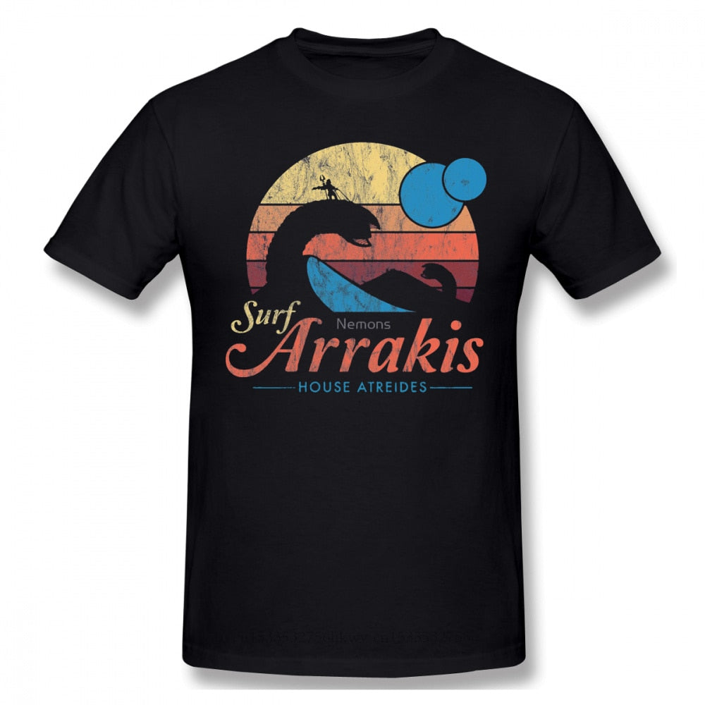 Black Surf Arrakis Dune T-Shirt
