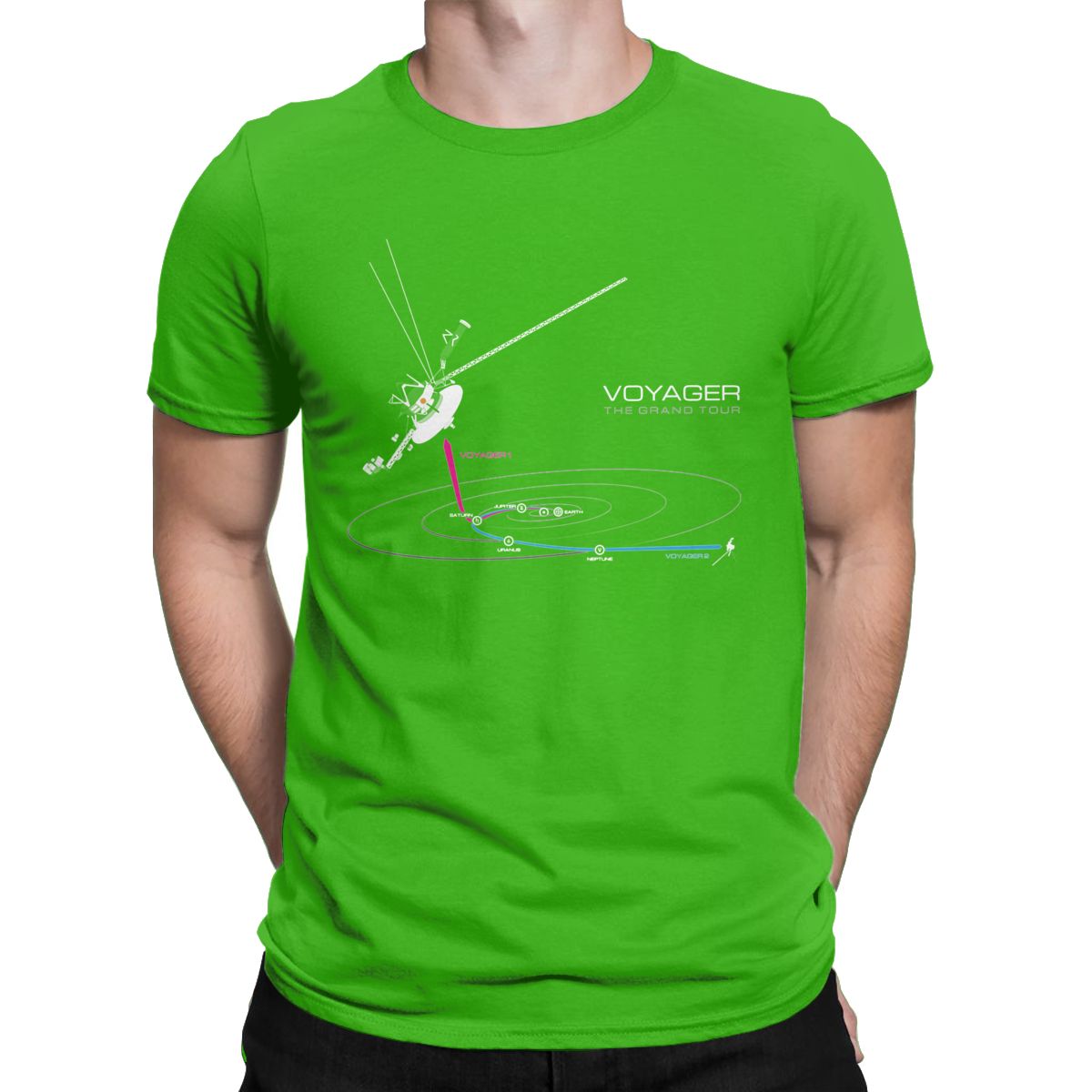Green NASA Voyager T-Shirt
