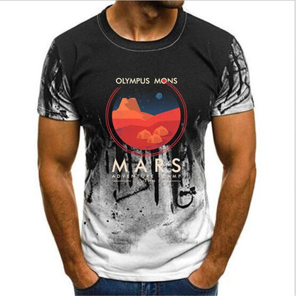 Olympus Mons Mars T-Shirt