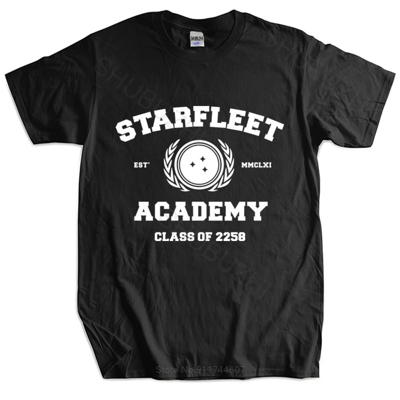Black Starfleet Academy T-Shirt
