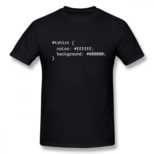 Black CSS Web Developer T-Shirt