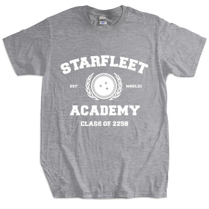 Grey Starfleet Academy T-Shirt