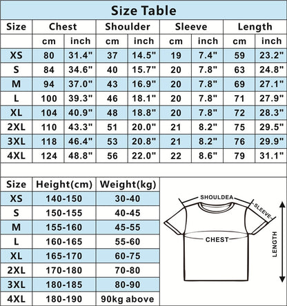 "Funny Because It's True" Programming T-Shirt Size Chart