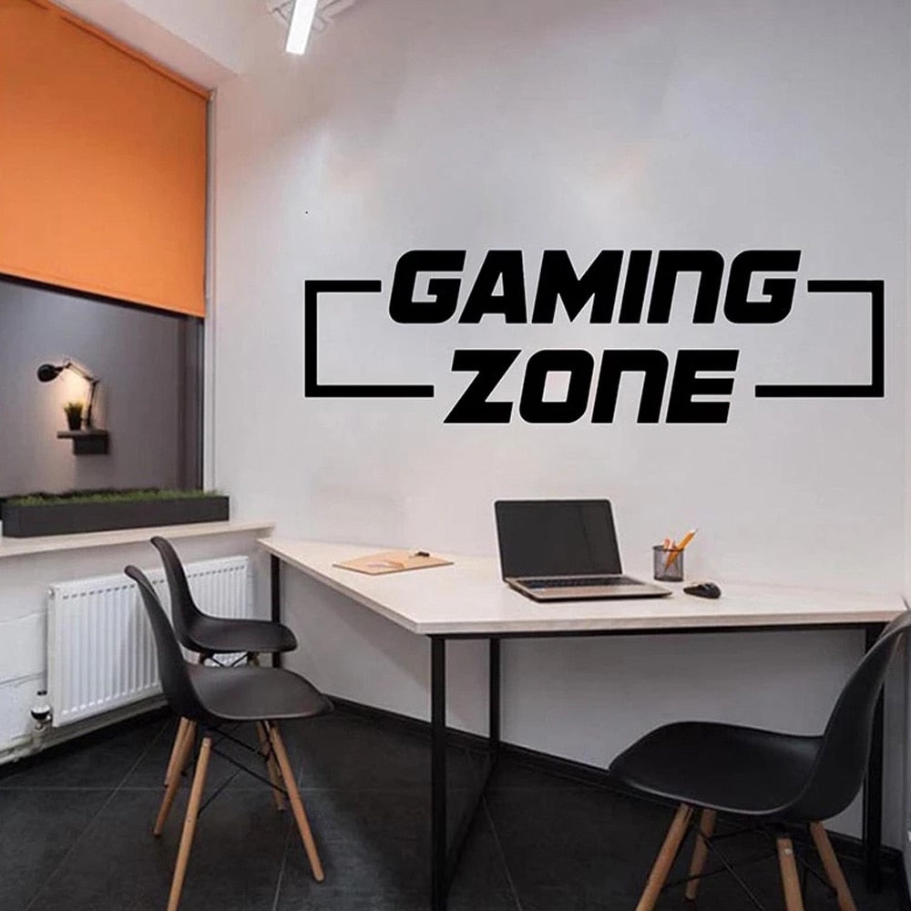 "Gaming Zone" Wall Decal